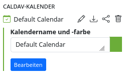Kalender-Verwaltung
